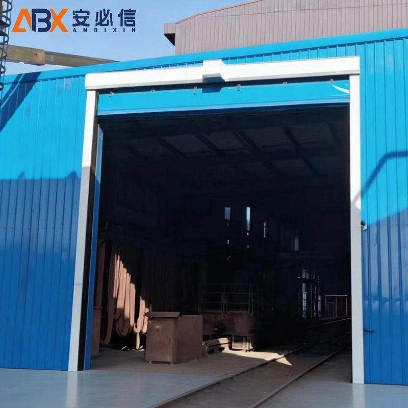 河池市PVC堆积门